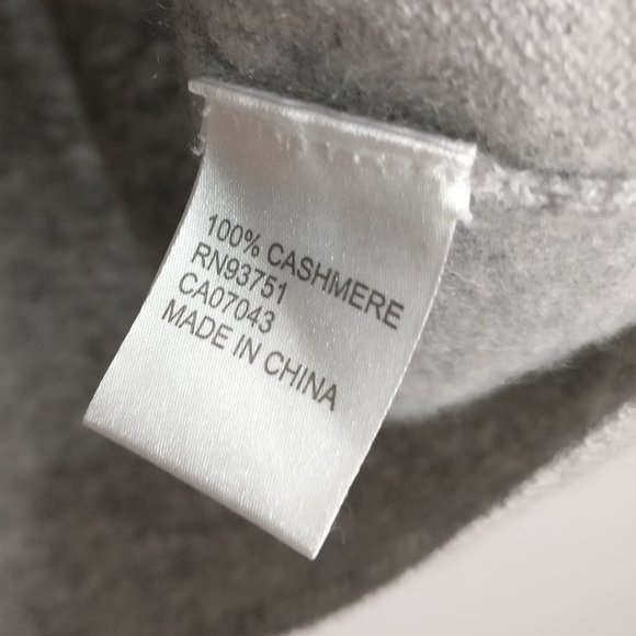 Cashmere Sweater, Pure Cashmere 100%Cashmere. Knit Sweater Jumper, V neck - Picture 5 of 7